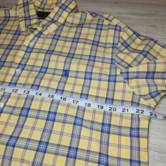 Ralph Lauren Custom Fit Long Sleeve Button Shirt Men's Size Large B3 - Picture 2 of 7